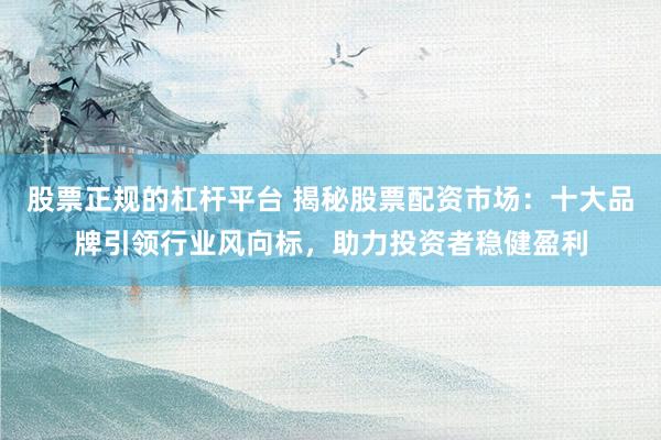 股票正规的杠杆平台 揭秘股票配资市场：十大品牌引领行业风向标，助力投资者稳健盈利